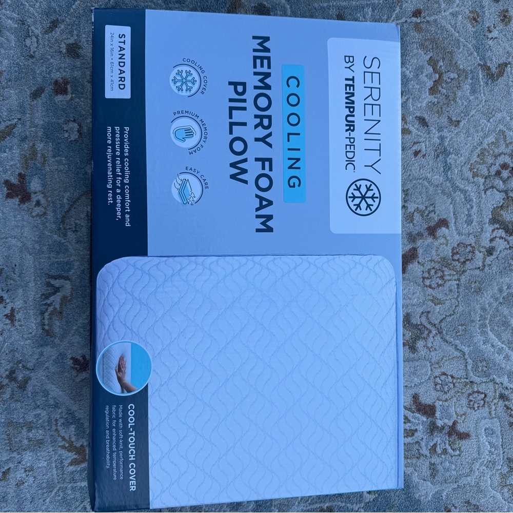 Tempur-Pedic Cooling Memory Foam Pillow - Picture 9 of 9